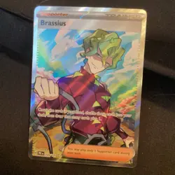 Brassius 135/131 Prismatic Evolutions Full Art Ultra Rare Pokemon TCG - Image 1
