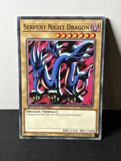 Yugioh Serpent Night Dragon SS03-ENA01 Common 1st Edition NM - Image 1