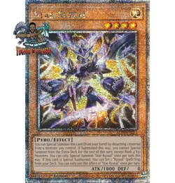Yugioh! 1x Star Ryzeal ALIN-EN022 Quarter Century Secret Rare 1st Ed NM - Image 1