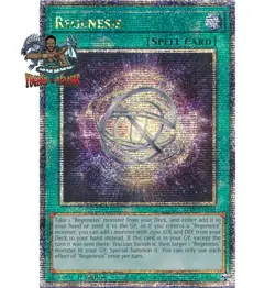 Yugioh! 1x Regenesis ALIN-EN059 Quarter Century Secret Rare 1st Ed NM - Image 1