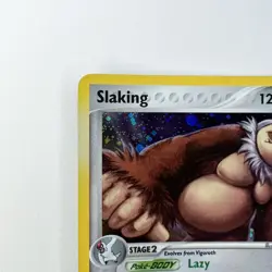 Slaking 13/108 EX Power Keepers Holo - 2007 Pokemon Card With Swirl 🌀 LP/NM - Image 5