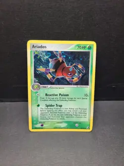 Ariados 2/115 EX Unseen Forces Holo Rare Pokemon Card - LP - Image 1