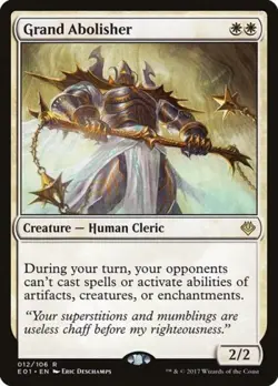Grand Abolisher - Light Play MTG Archenemy: Nicol Bolas - Image 1