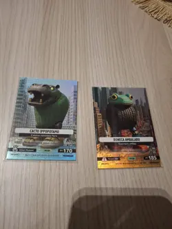 Card Promo BONECA AMBALABU+CACTO IPPOPOMO Skifidol Italian Brainrot Serie Gamma - Image 1