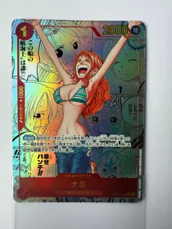 Nami Manga Alt Art OP01-016 PRB-01 Japanese MINT - One Piece Trading Card Game - Image 1