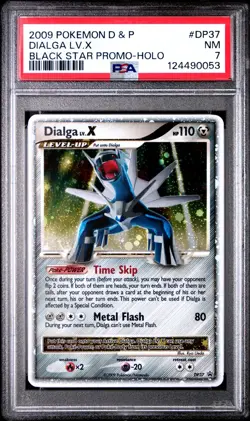 Dialga Lv. X - DP37 - Black Star Promo - Pokemon Card - PSA 7 - Image 1
