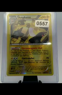 Ampharos - B & W Dragons Exalted 40/124 2012 Reverse Holo Pokemon Card NM/VLP - Image 1