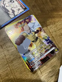 Saitama UE06ST OPM-1-106 Union Arena One Punch Man Foil Card Alternate - Image 1
