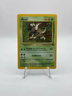 Pinsir 9/64 LP Lightly Played Jungle Set 1999 Pokemon Card Holo Rare Holo - Image 1