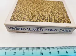CARTE DA GIOCO VIRGINIA SLIMS POKER ORIGINAL VINTAGE PLAYING CARD NEW - Image 5