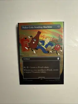 Nuka-Cola Vending Machine (Borderless) -Foil Near Mint MTG - Image 2