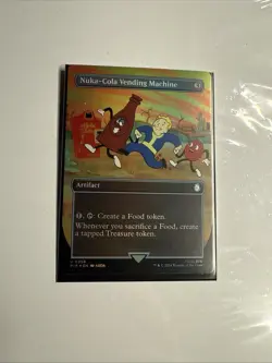 Nuka-Cola Vending Machine (Borderless) -Foil Near Mint MTG - Image 3