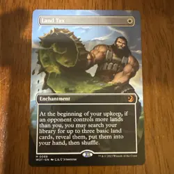 Land Tax (Borderless) Wilds of Eldraine: Enchanting Tales Regular - Image 1