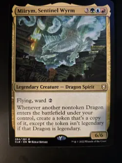 Miirym, Sentinel Wyrm NM Commander Legends: Battle for Baldur's Gate MTG - Image 1