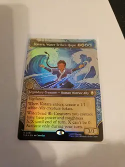 Katara, Water Tribe's Hope Showcase FOIL MTG Avatar: TLA *ON HAND* - Image 1