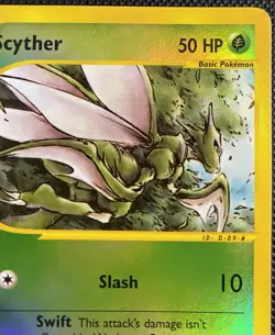 Pokemon TCG: Scyther Aquapolis #106/147 Reverse Holo NM/LP Condition - Image 3