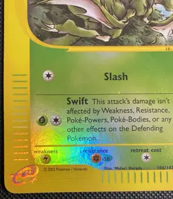 Pokemon TCG: Scyther Aquapolis #106/147 Reverse Holo NM/LP Condition - Image 5