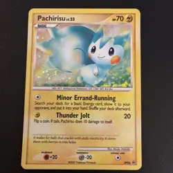 Pachirisu DP04 Black Star Promo Holo Rare Pokemon Card NM/LP - Image 1