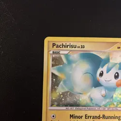 Pachirisu DP04 Black Star Promo Holo Rare Pokemon Card NM/LP - Image 2