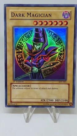 Yu-Gi-Oh Dark Magician SYE-001 1st Edition Super RARE Card - Image 1