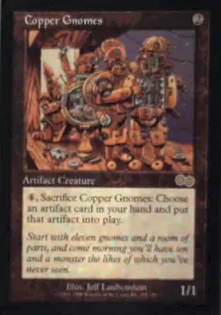 Copper Gnomes - Urza's Saga: #291, Magic: The Gathering Nm R194 - Image 1