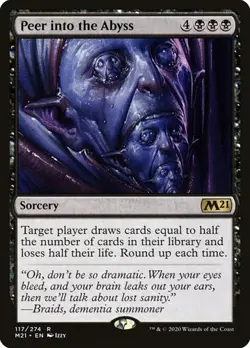 Peer into the Abyss M21 NM MTG - Image 1