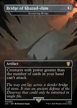 Ensnaring Bridge "Bridge of Khazad-dum" - Extended Art LTC NM MTG - Image 1
