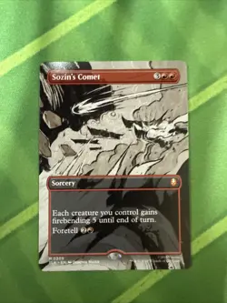 Sozin's Comet (Borderless) Mythic MTG Avatar - Image 1