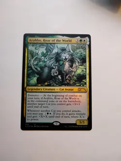 Arahbo, Roar of the World Secret Lair Drop Foil - Image 1
