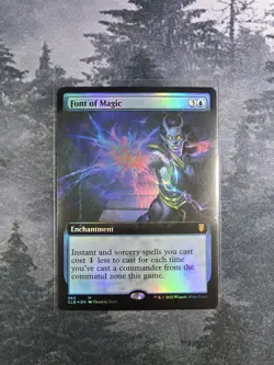 Font of Magic (Extended Art) Commander Legends: Battle for Baldur's Gate Foil - Image 1