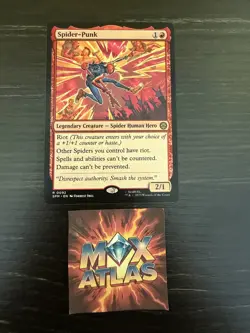 MTG - Magic: The Gathering - Spider-Punk - 0092 Rare Non-Foil NM! - Image 1