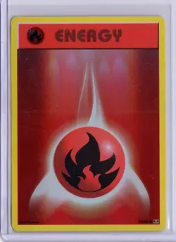 Fire Energy Reverse Foil Holo 92 Pokemon Evolutions 2016 - Image 1