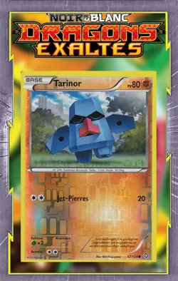 Tarinor Reverse - NB06:Dragons Exaltes - 62/124 - Carte Pokemon Francaise - Image 1