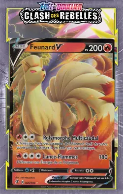 Feunard V - EB02:Clash des Rebelles - 026/192 - Carte Pokemon Neuve Francaise - Image 1