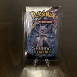 Pokemon Shining Legends Booster Pack Mewtwo Factory Sealed - Image 1