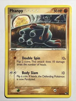 Pokemon - Phanpy 15/17 Common Pop Series 2 - Image 1