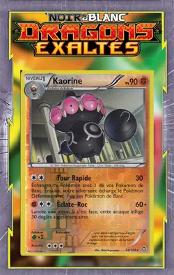 Kaorine Reverse - NB06:Dragons Exaltes - 64/124 - Carte Pokemon Francaise - Image 1