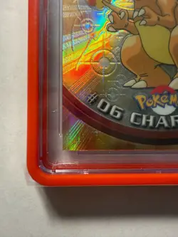 Charizard #6 CGC World Record Holder Gem 2000 Topps Chrome Pokemon TV - Image 2