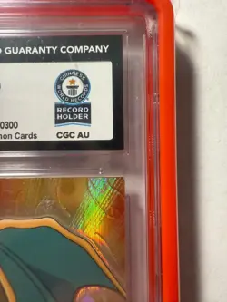 Charizard #6 CGC World Record Holder Gem 2000 Topps Chrome Pokemon TV - Image 4