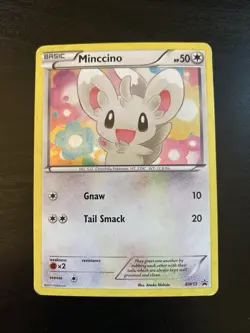 Pokemon TCG Minccino Black & White BW13 Holo Promo - Image 1