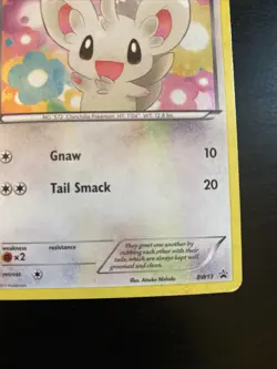 Pokemon TCG Minccino Black & White BW13 Holo Promo - Image 3