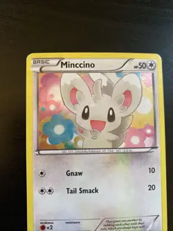 Pokemon TCG Minccino Black & White BW13 Holo Promo - Image 4