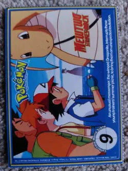 Lapras #131 Burger King Exclusive Mewtwo Strikes Back PokeTrivia 1999 Pokemon - Image 2