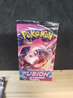 Pokemon Sword & Shield - Fusion Strike Pack Art Set! 4 Lot Sealed Booster Packs! - Image 2