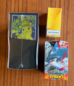Pokemon TCG Surging Sparks ETB, Booster Box & Booster Bundle Sealed Lot - Image 3