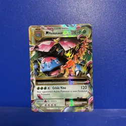 Pokemon TCG M Venusaur EX XY Evolutions 2/108 Mega Holo Rare - Image 1