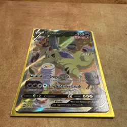 NM Tyranitar V 155/163 Alternate Full Art Ultra Rare Battle Styles Pokemon - Image 3