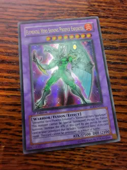 PL 1st Ed Elemental Hero Shining Phoenix Enforcer - EOJ-EN033 Ultra Rare Yugioh - Image 2