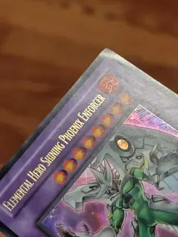 PL 1st Ed Elemental Hero Shining Phoenix Enforcer - EOJ-EN033 Ultra Rare Yugioh - Image 3