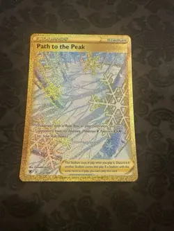 Path to the Peak (Secret) 213/189 Swsh10: Astral Radiance Holo - Pokemon Card - Image 1